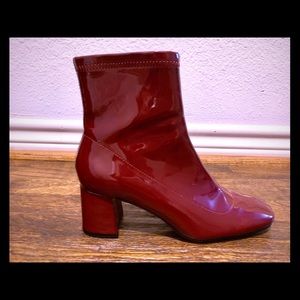 Zara Patent Leather Boots